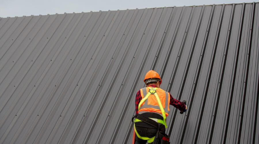 Professional metal roof installation services in Vass, NC